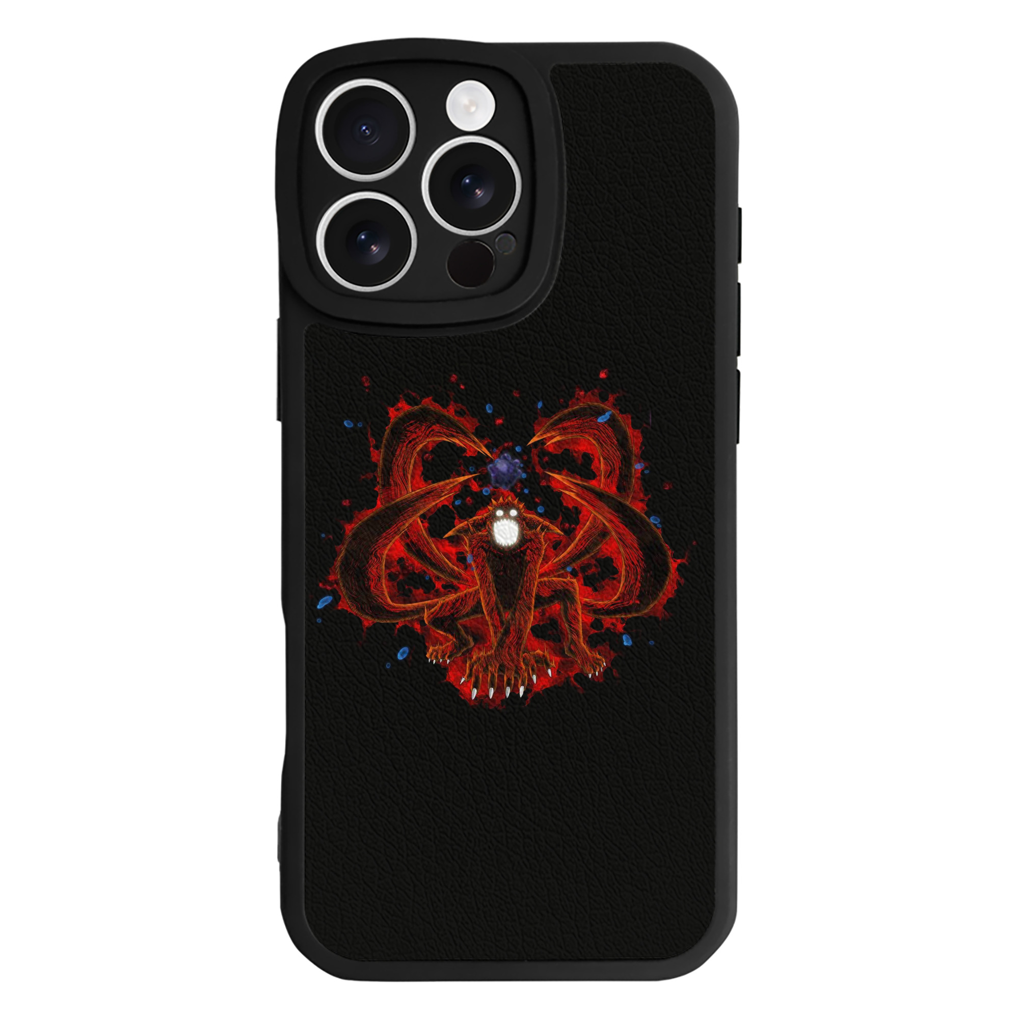 （画像用） NARUTO -ナルト- うずまき ナルト Uzumaki Naruto 【iPhone 16シリーズ対応】シリコンスマホケース（レザー調） 材質：シリコン